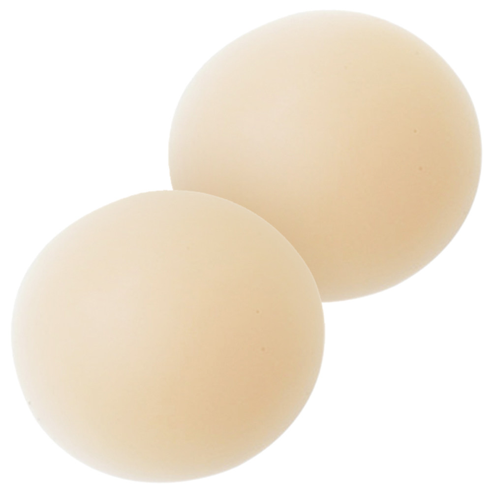 Nipple Cover Pasties - 1 Pasang Penutup Puting Silikon, Tidak